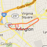 Ballston 2.5 route map