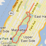 122 to 72nd route map