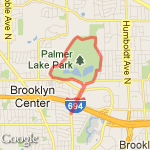 Palmer Lake route map