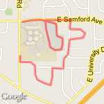 Time Trial #2 route map