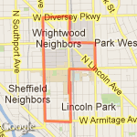 Event planning route map