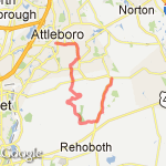 Out Ash, perryville route map