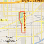 Lawndale Youth Unity Run route map