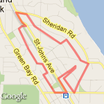 1st hp run route map