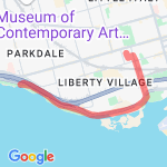 Almost a 10k route map