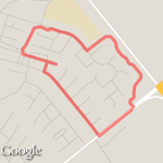 1.5 pt training route map