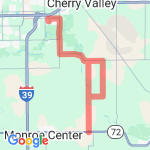 72 to McNeal to Wheeler and home route map