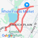 Hyde Sq.-Eliot route map