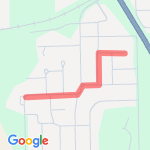 daily walk with boys route map