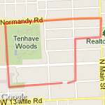 mamas rout route map