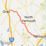 115 Yarmouth route map