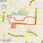long walk route map