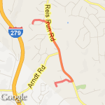 Swim Club 2.7 round trip route map