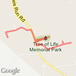 Franklin Ridge w/Park and Ct 1.75 route map