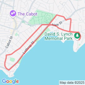 Coastal 5K option 3 - 4.83 Km route in beverly, ma