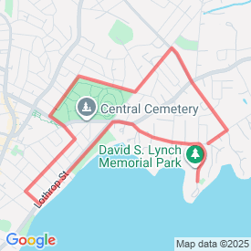 Coastal 5K option 2 - 4.83 Km route in 55 ober st, beverly MA