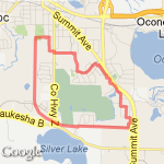 Bike Route route map