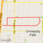 Greenbrier route map