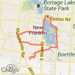 12 miles from home route map