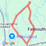 morning run route map