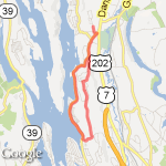 Marina 8mi route map