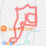 1st more than 2 miles route map