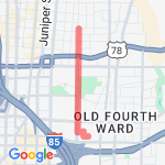 drew and tracey's route map