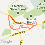 5 Mile Loop route map