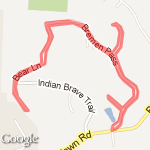 3 mile dads route map