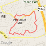 3-Mile Fire-Athlete route map