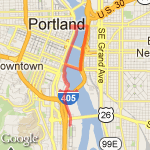 south waterfront 2 bridge run route map