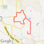Chainlake,trombely,butler,spada,trombely, chainlake route map