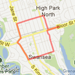 Lots of Hills route map