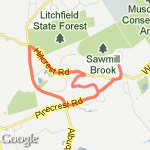 5.5 Route via Moose Hollow route map