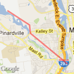 Westside Hills/Bull Run Combo route map