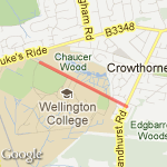 Byron Drive route map