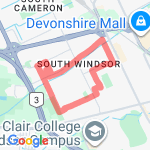 EGD3 - 7.8km route map