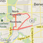 Riverside 6 route map