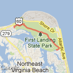 State Park Run route map