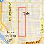 A(lberta) to B(roadway) route map