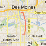 Work 2 Home  route map