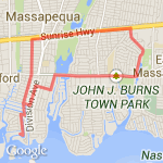 Sunrise to Block route map