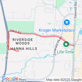 Run My Route - Running Map 3 miles up Hard