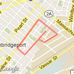 Just around route map