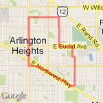 08/13/2012 route map