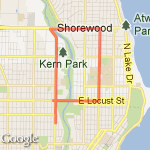 Capitol maryland locust route map