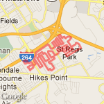 Bird's Nest route map