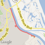 Waterfront Park route map