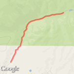 city creek 3 mi route map