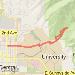 red butte route map